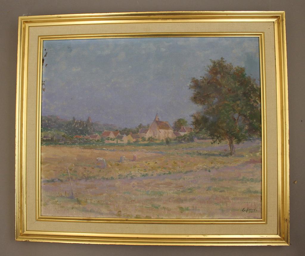 Vue du village de Rieux (titre inscrit)