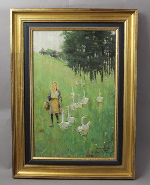 La gardeuse d'oies (titre factice)