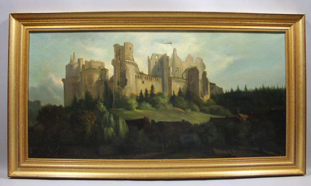 Pierrefonds avant sa reconstruction (titre factice)