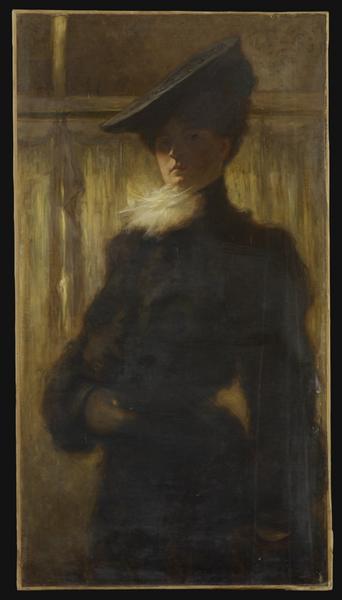 Portrait de femme (titre factice)