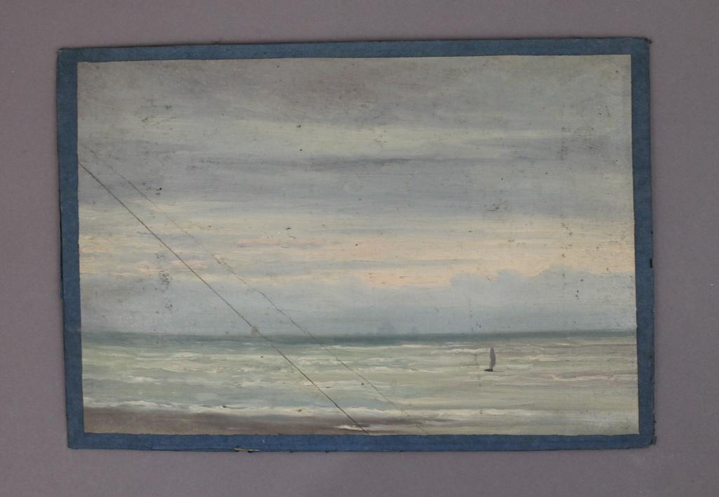 Marée basse à Cayeux (titre inscrit)