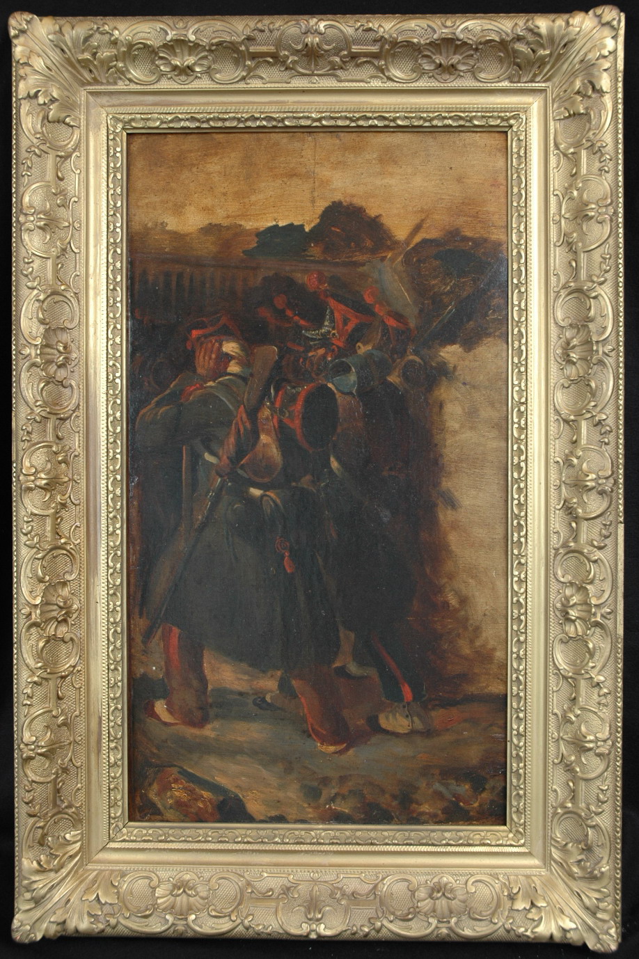 Soldats de l'empire, étude pour Le Ravin, campagne de 1809 (1843, musée des Beaux-Arts, Valenciennes)