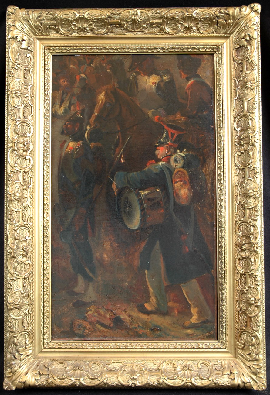 Soldats de l'empire, étude pour Le Ravin, campagne de 1809 (1843, musée des Beaux-Arts, Valenciennes)