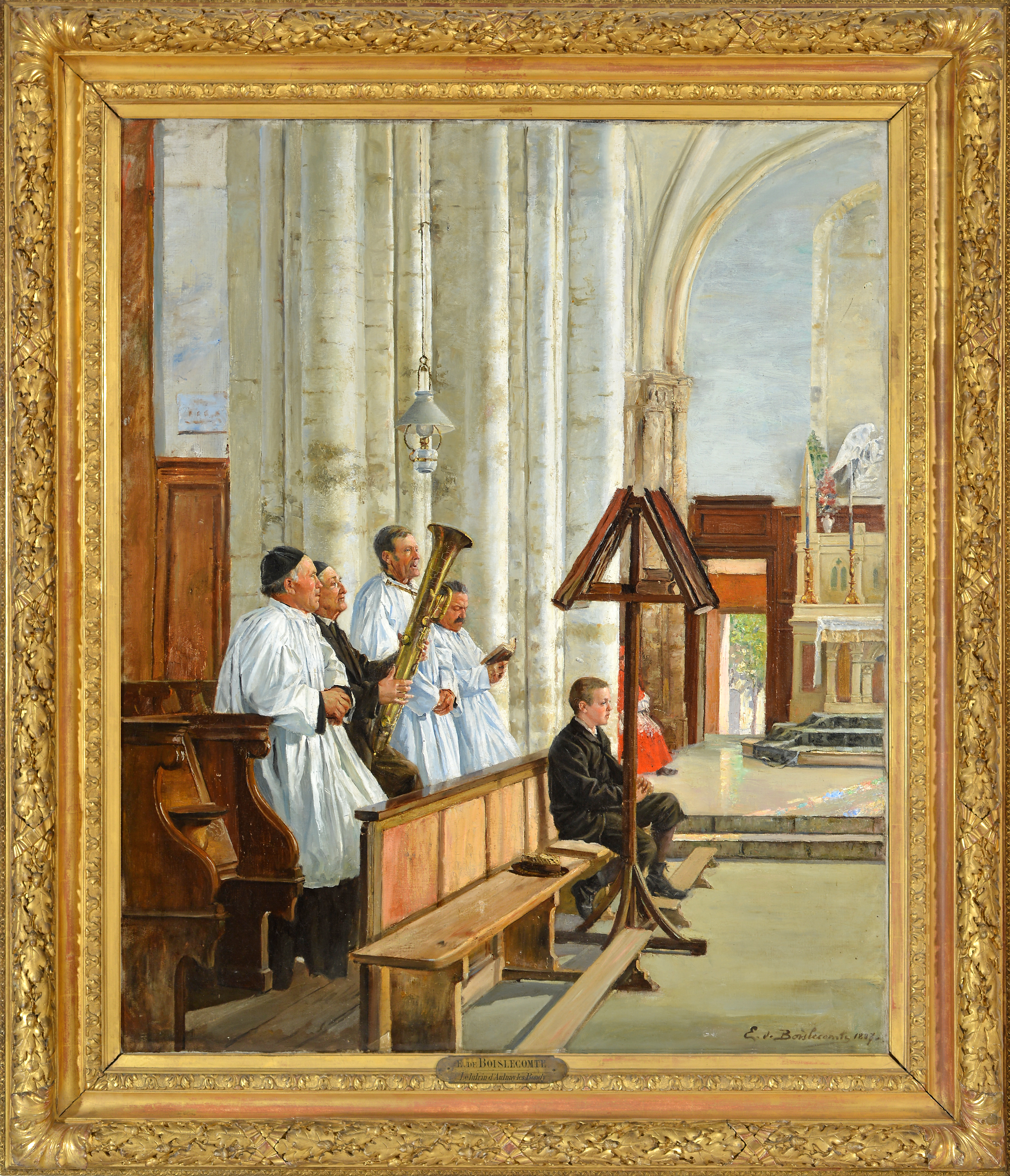 Le lutrin d'Aulnay-les-Bondy