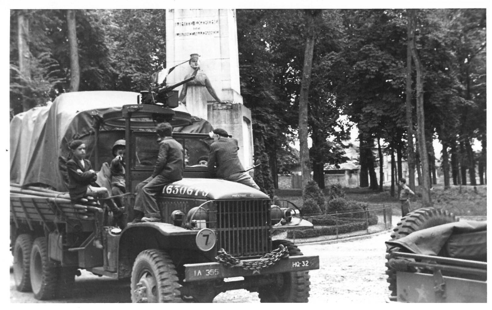 Arrivée des Américains à Senlis, 1er septembre 1944