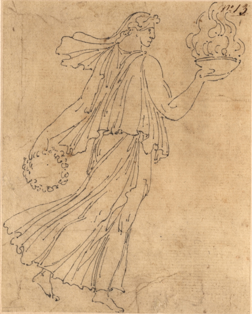 Vestale de profil