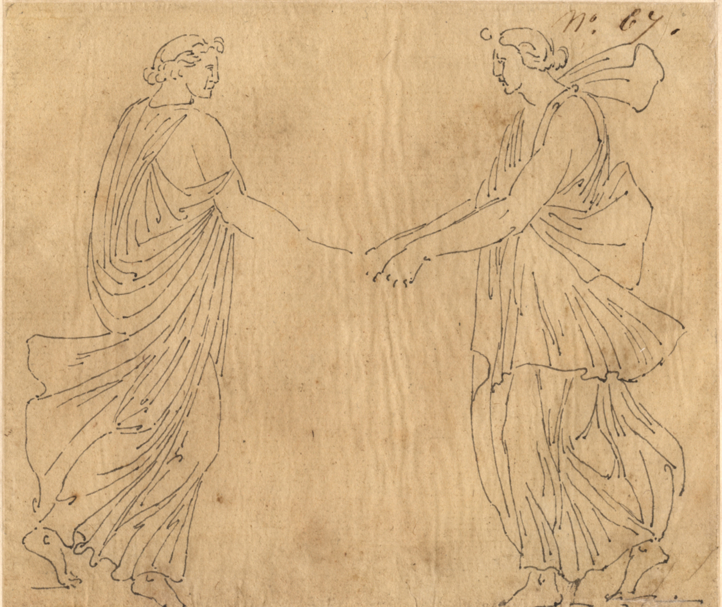 Deux jeunes femmes dansant
