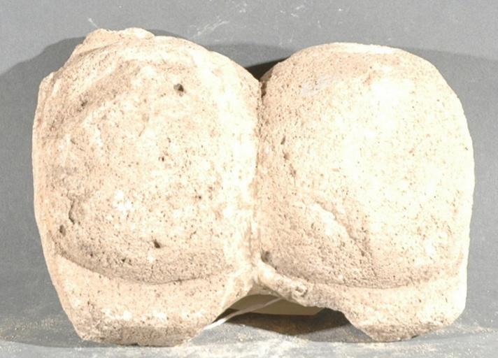 Ex-voto du temple de la forêt d'Halatte, paire de seins