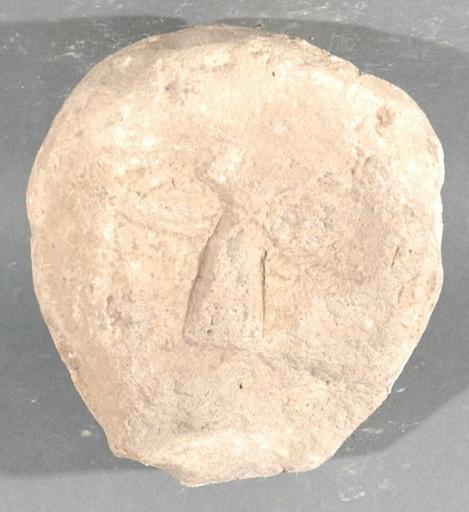Ex-voto du temple de la forêt d'Halatte, tête d'homme