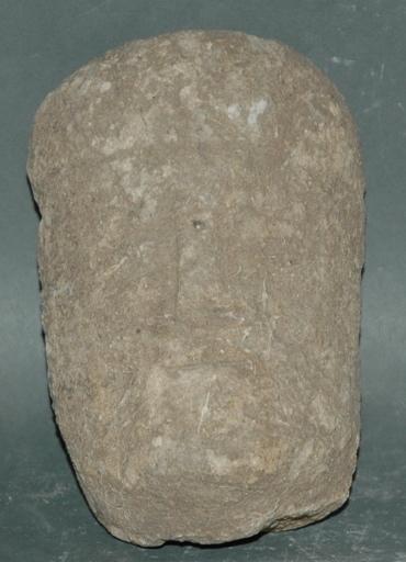 Ex-voto du temple de la forêt d'Halatte, tête d'homme