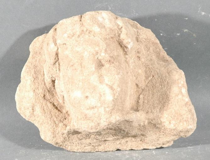 Ex-voto du temple de la forêt d'Halatte, tête d'homme