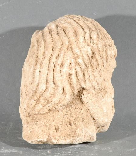 Ex-voto du temple de la forêt d'Halatte, tête d'homme