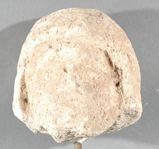 Ex-voto du temple de la forêt d'Halatte, tête d'homme