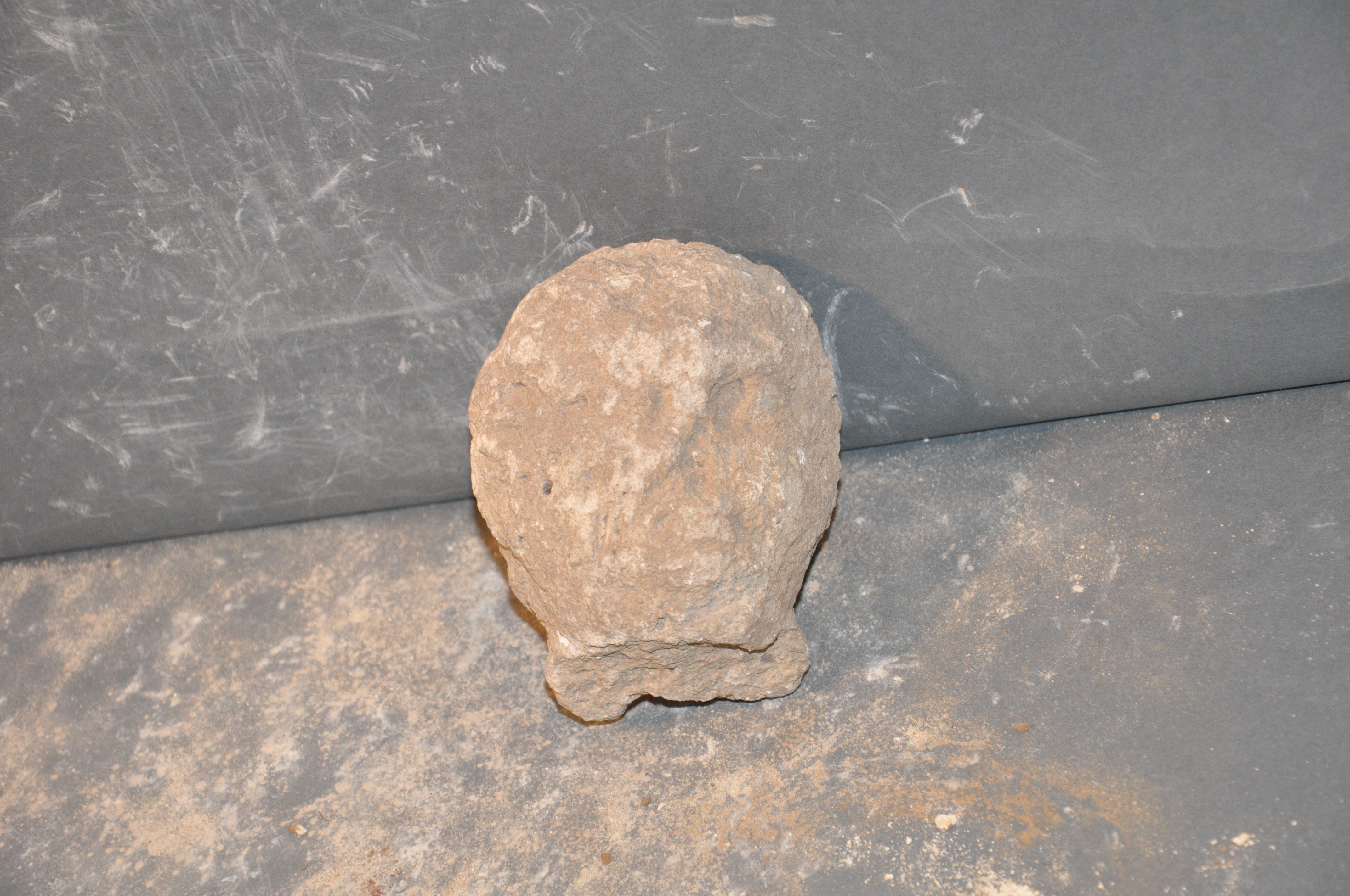 Ex-voto du temple de la forêt d'Halatte, tête