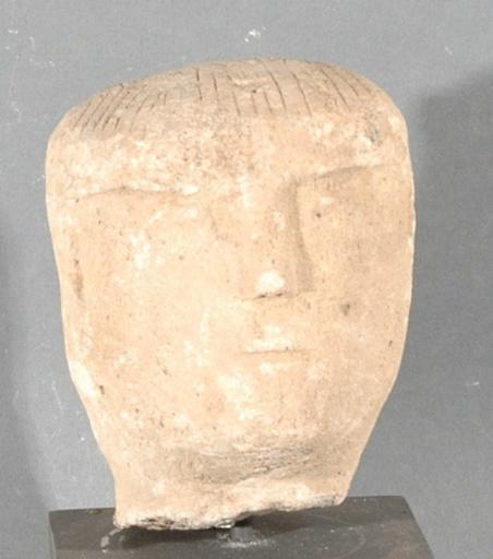 Ex-voto du temple de la forêt d'Halatte, tête