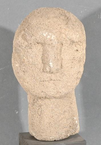 Ex-voto du temple de la forêt d'Halatte, tête