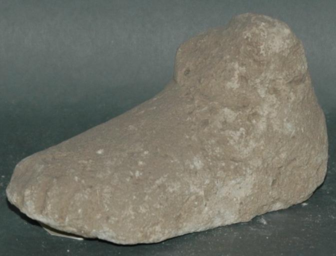 Ex-voto du temple de la forêt d'Halatte, pied gauche