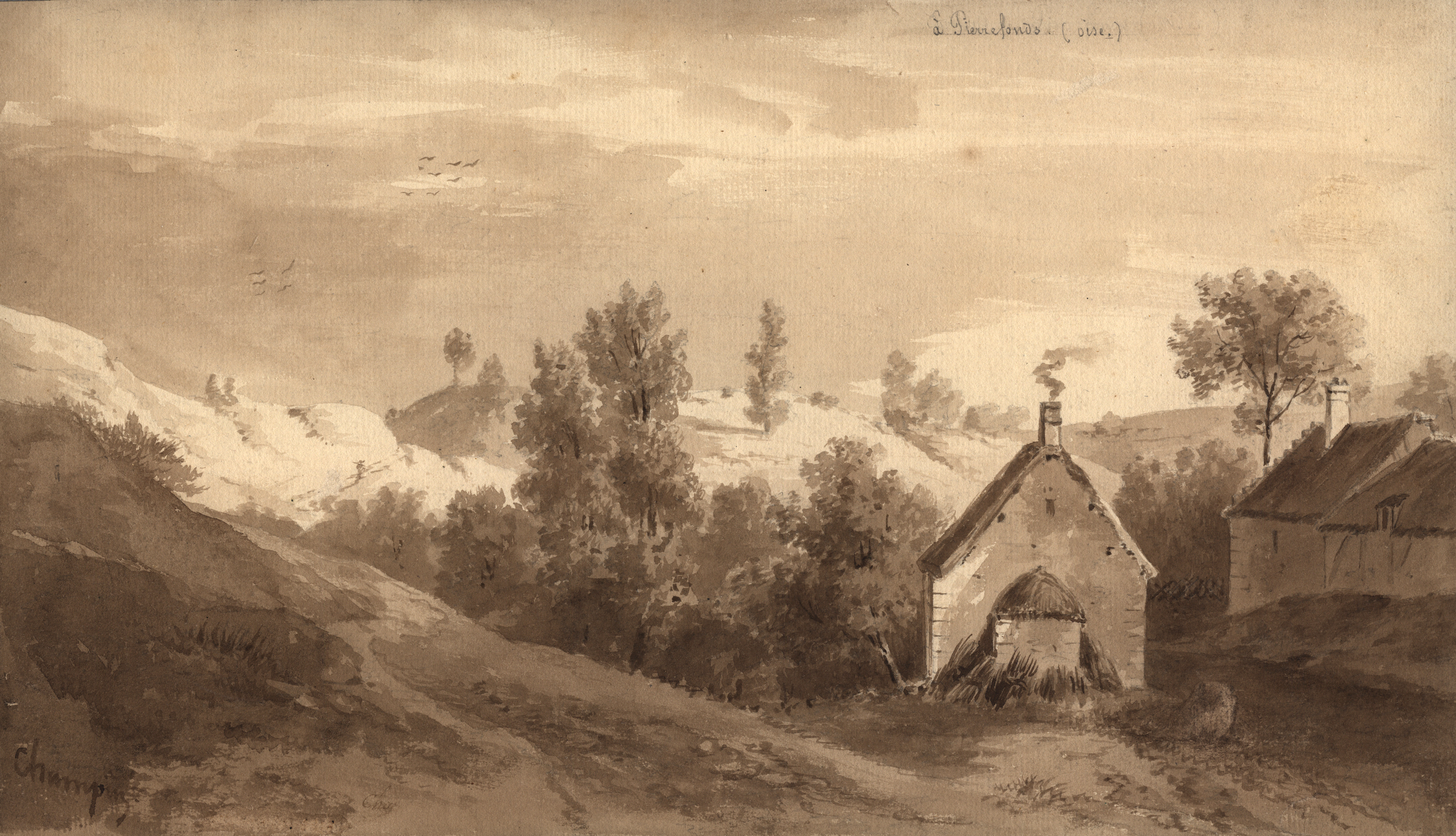 A Pierrefonds (Oise)