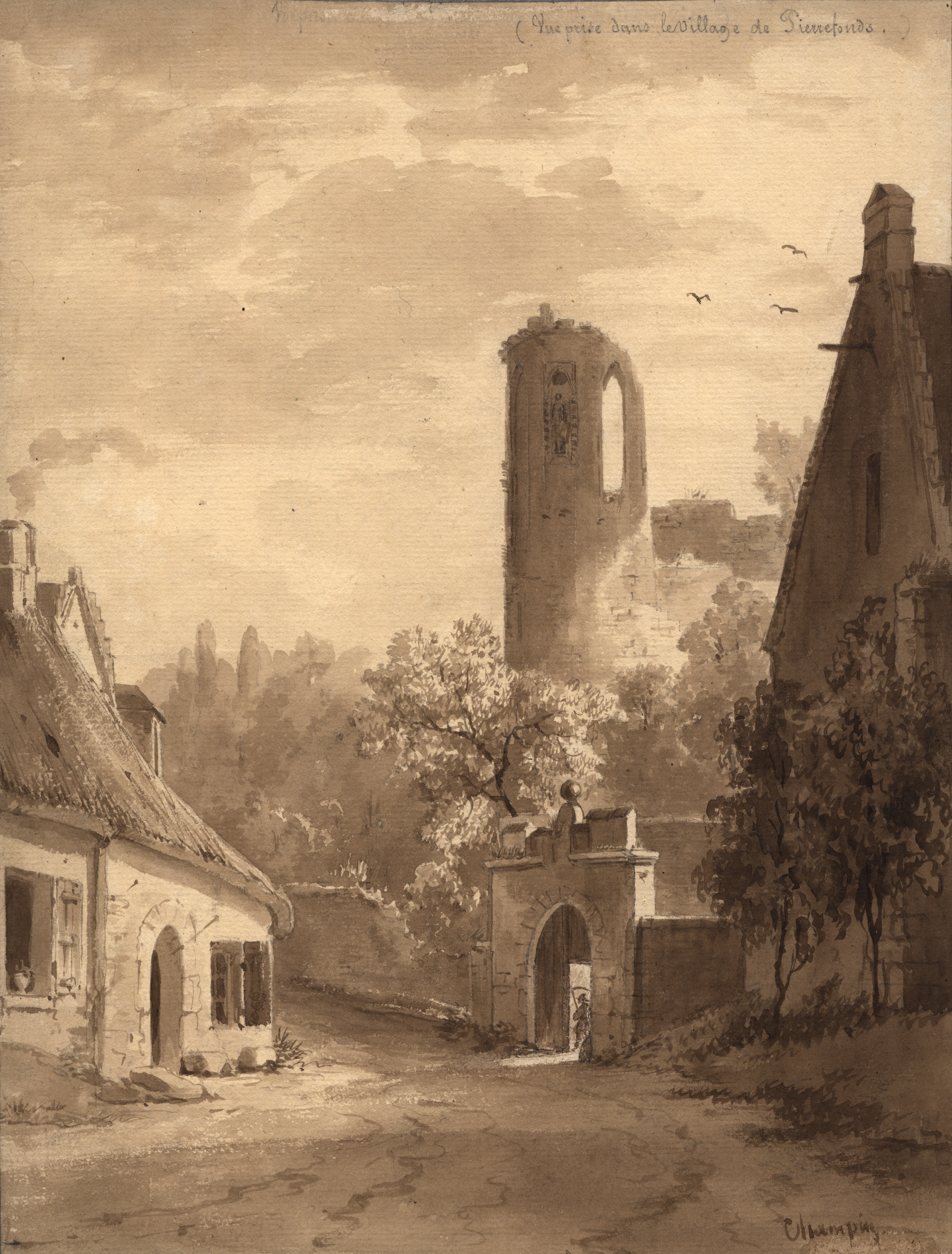 Village de Pierrefonds (Oise)