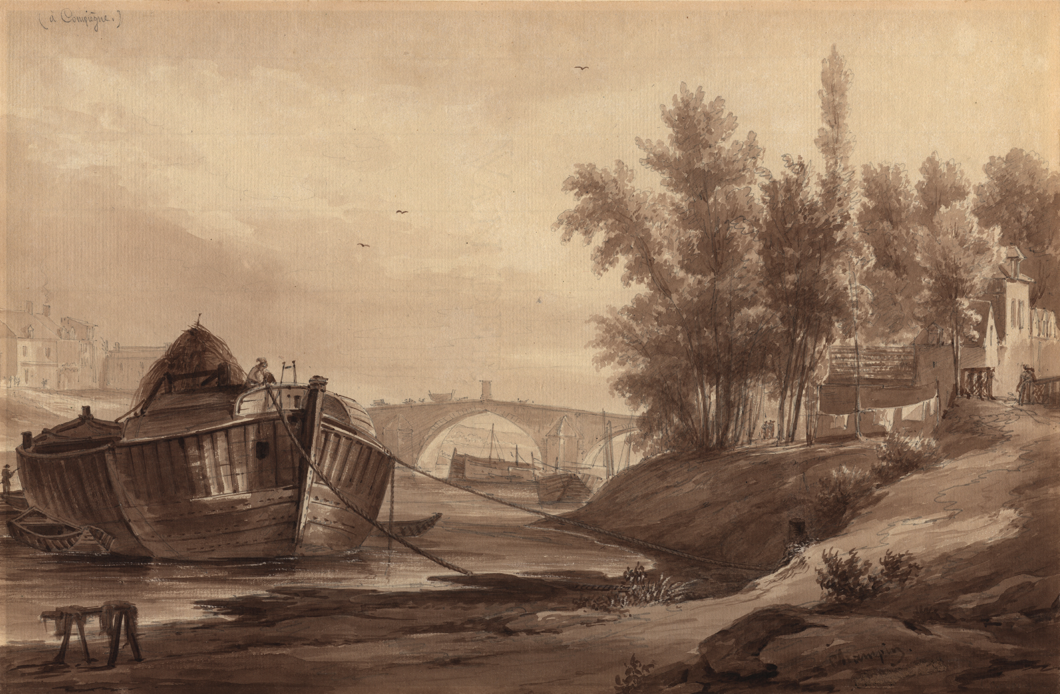 Compiègne, le pont (Oise)