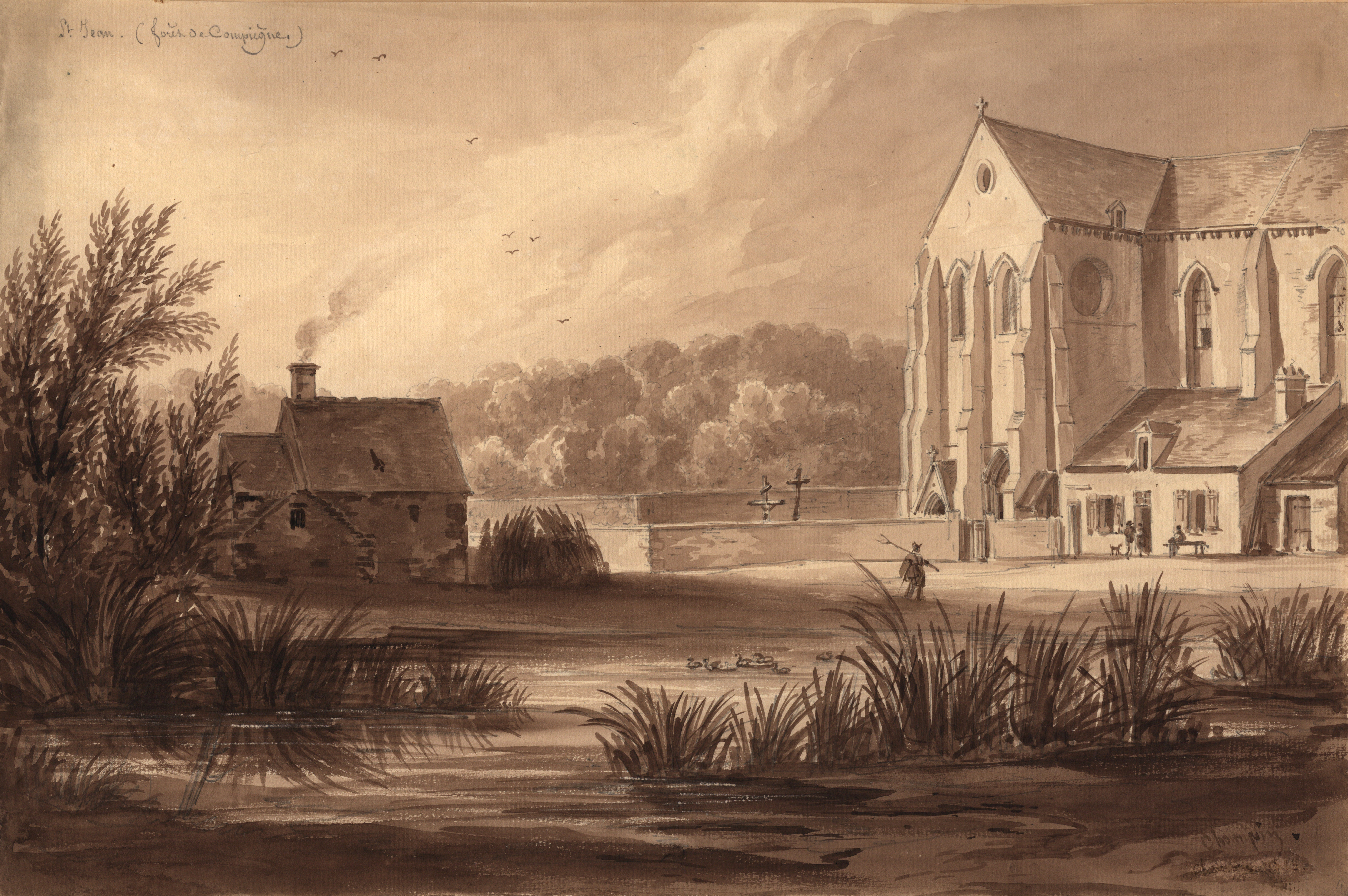 Saint-Jean en forêt de Compiègne (Oise)