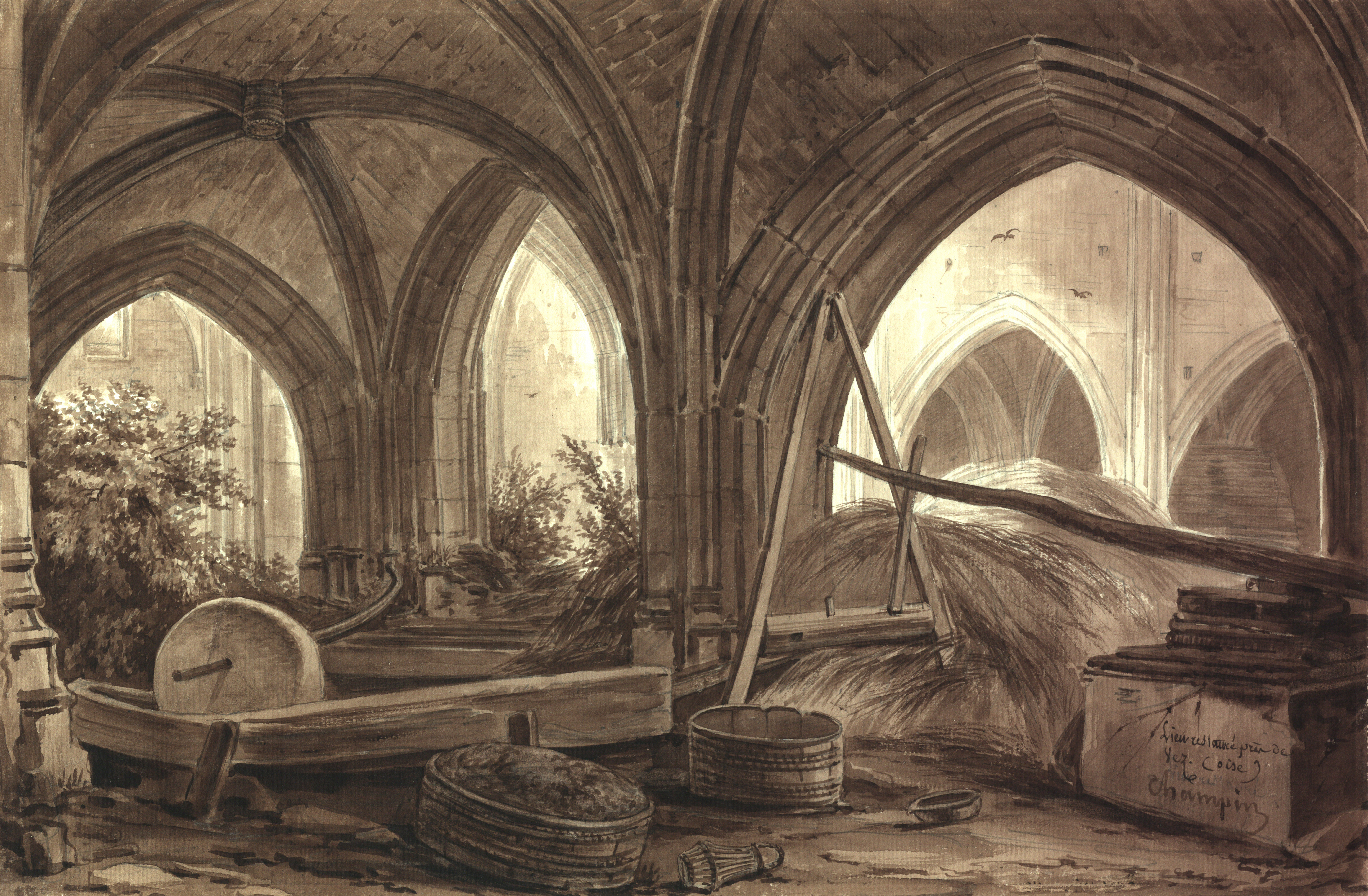 Lieu-Restauré près de Vez (Oise)