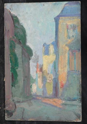 Rue colorée, Senlis