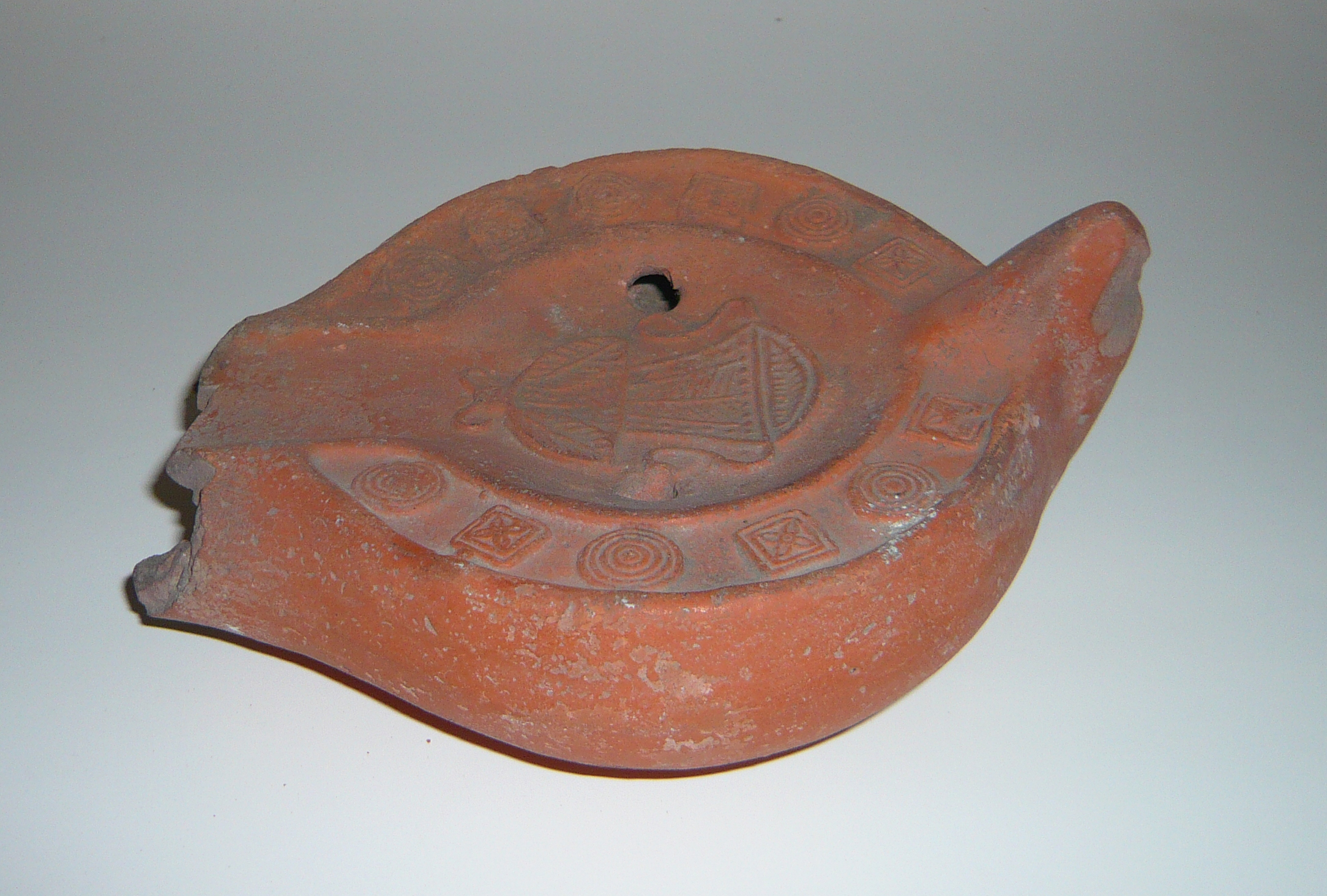 Grande lampe à huile