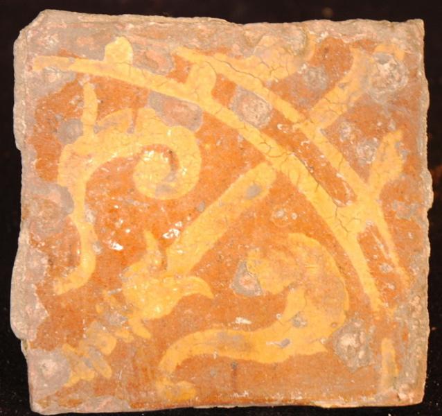 Motif floral, géométrique