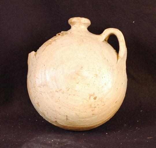 Petite gourde crapaud à une anse