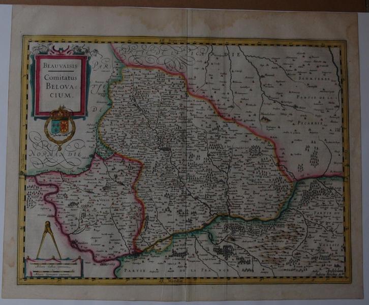 Carte du Beauvaisis (titre factice)