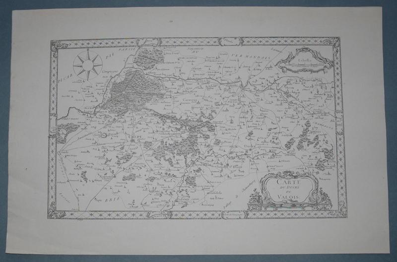 Carte du Duché de Valois (titre inscrit)