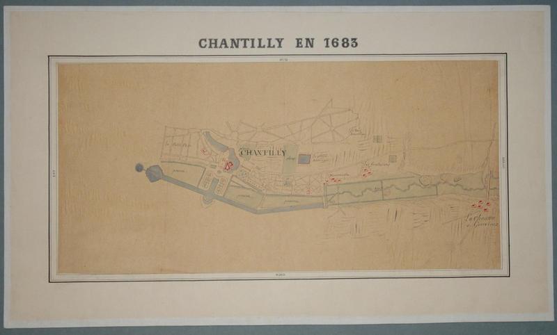 Chantilly en 1683 (titre inscrit)