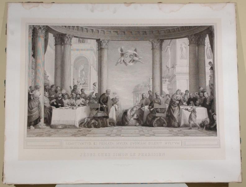 Jésus chez Simon le Pharisien (titre inscrit)
