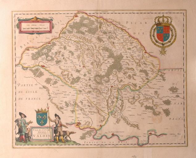 Carte du Pais de Valois (titre factice)