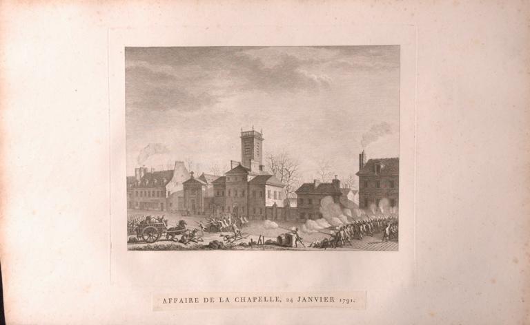 Affaire de la Chapelle, 24 janvier 1791 (titre factice)