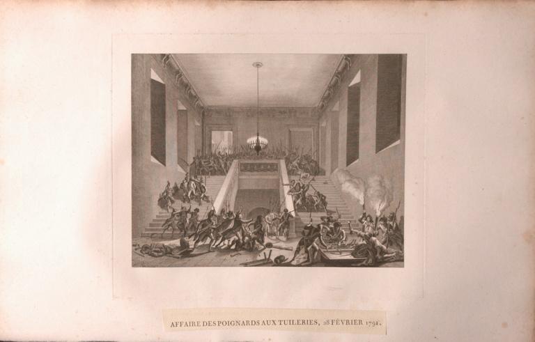 Affaire des Poignards, 28 février 1791 (titre factice)