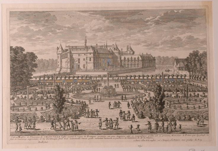 Le château de Chantilly (Oise) (titre factice)
