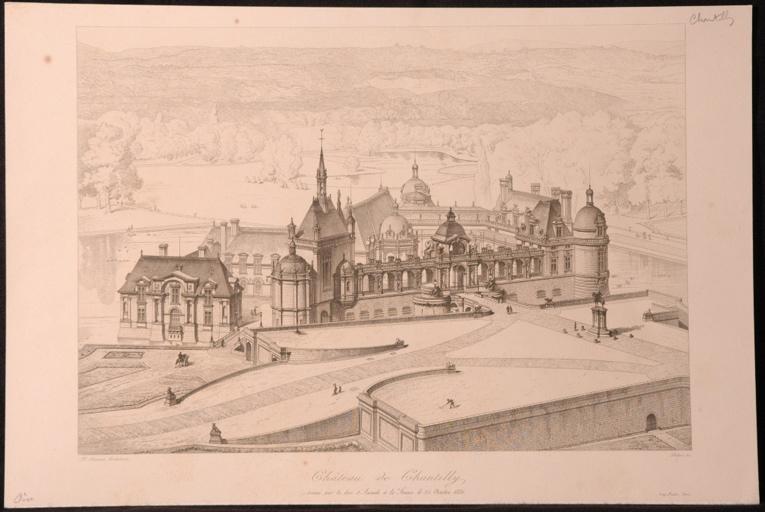 Le château de Chantilly (Oise)