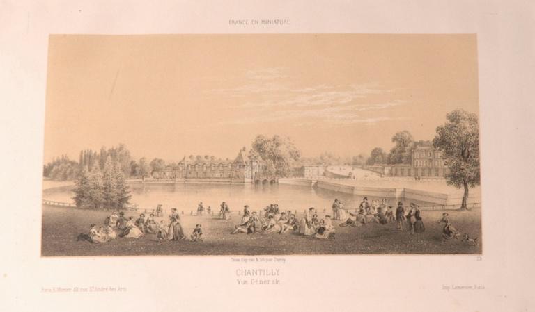 Vue du château de Chantilly