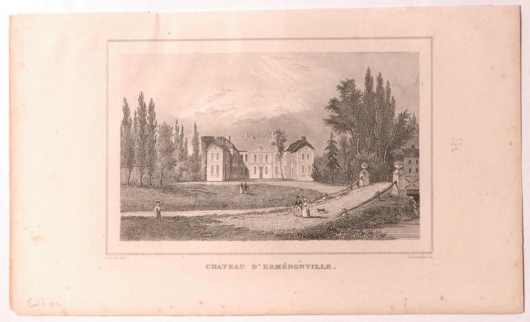 Le château d'Ermenonville (Oise)