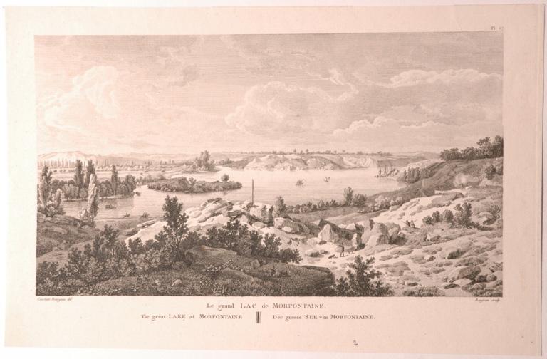 Le grand lac de Mortefontaine (Oise)