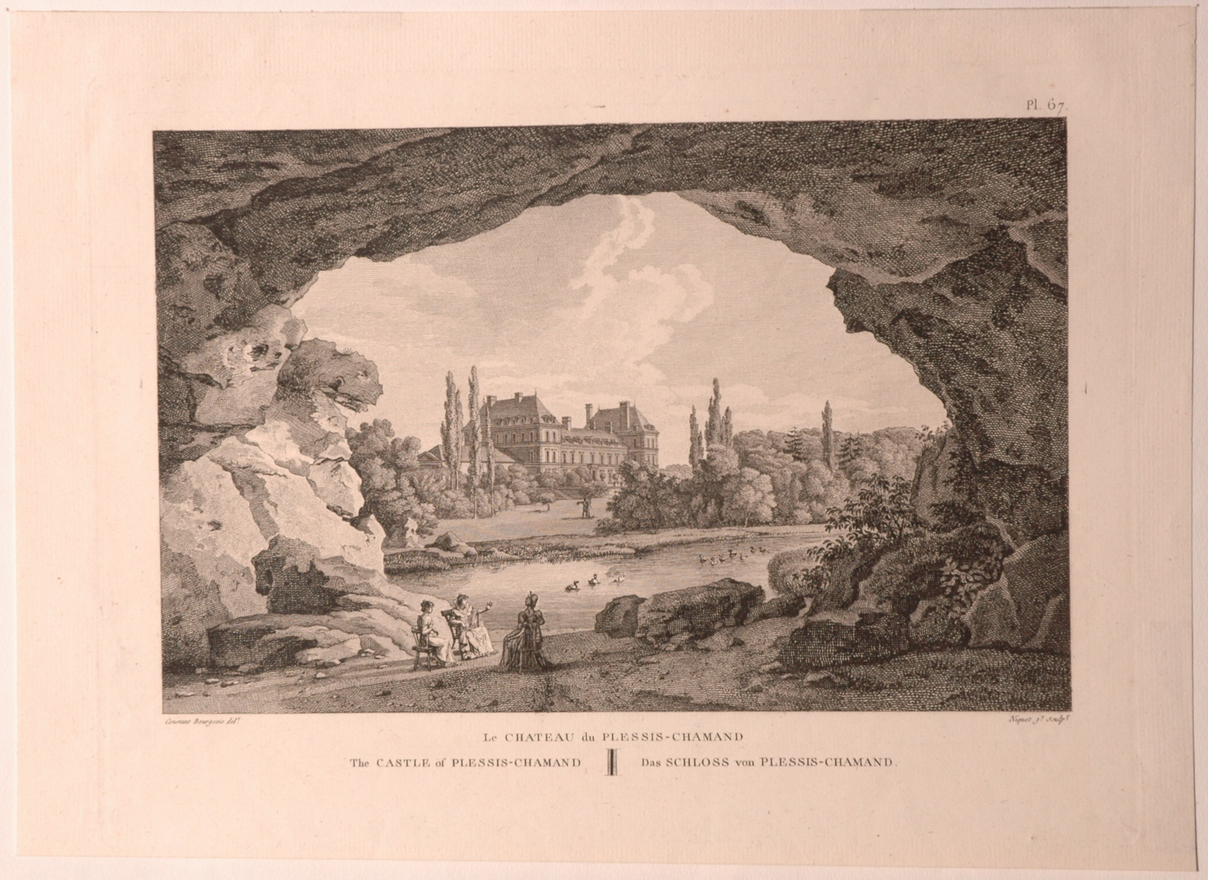 Le château du Plessis-Chamant (Oise)