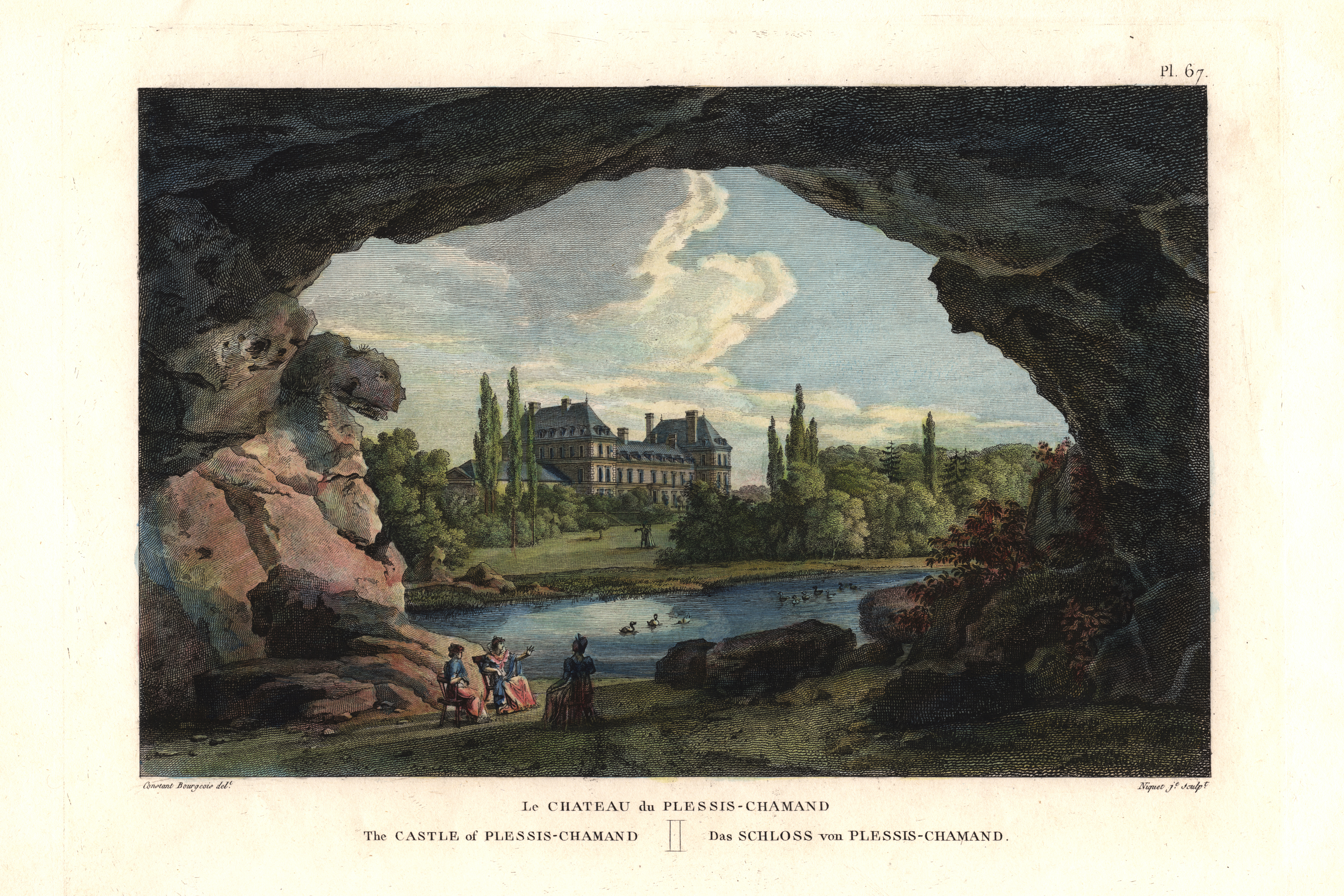 Le château du Plessis-Chamant (Oise)
