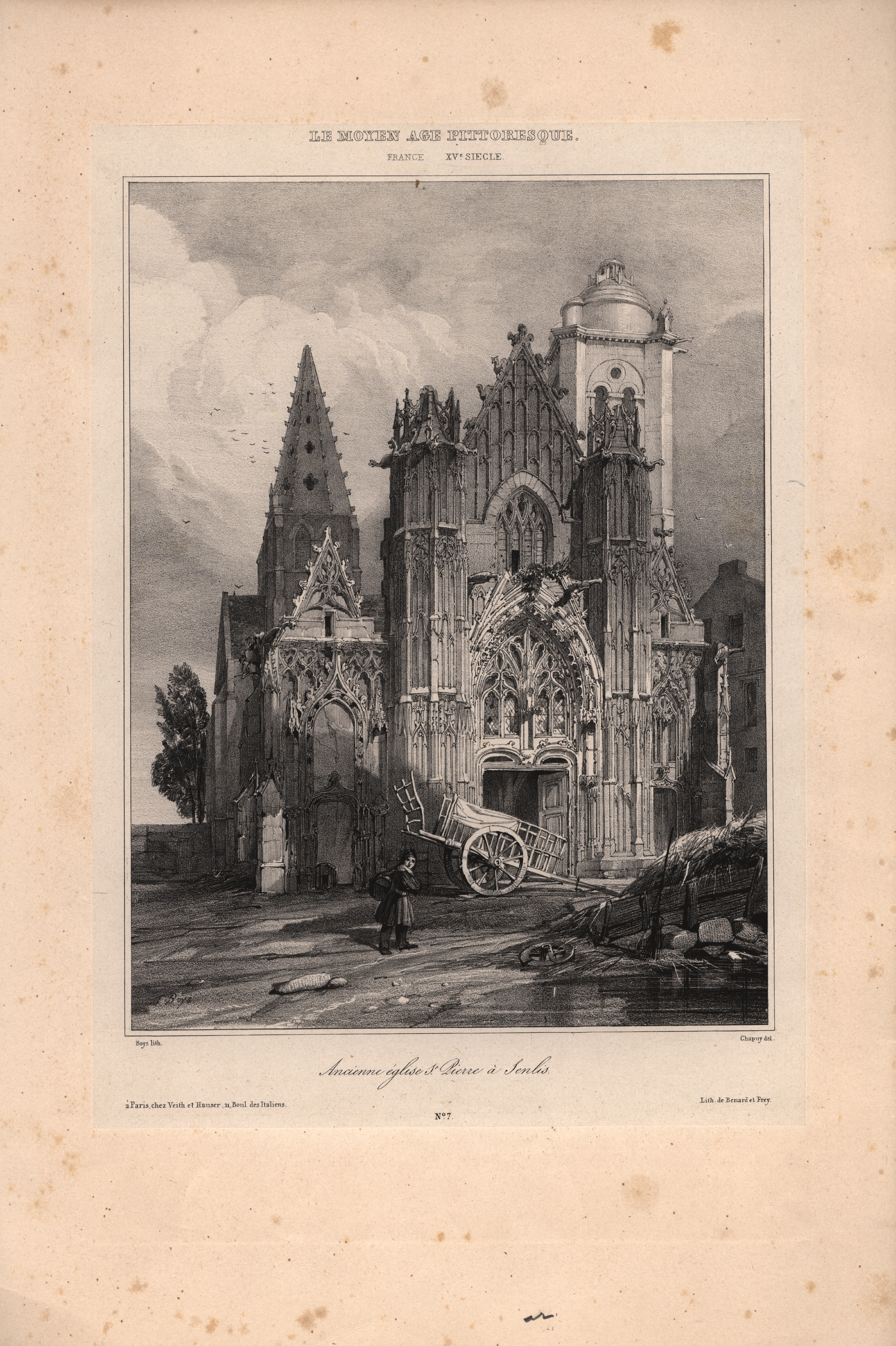 Ancienne église Saint Pierre, Senlis (Oise)