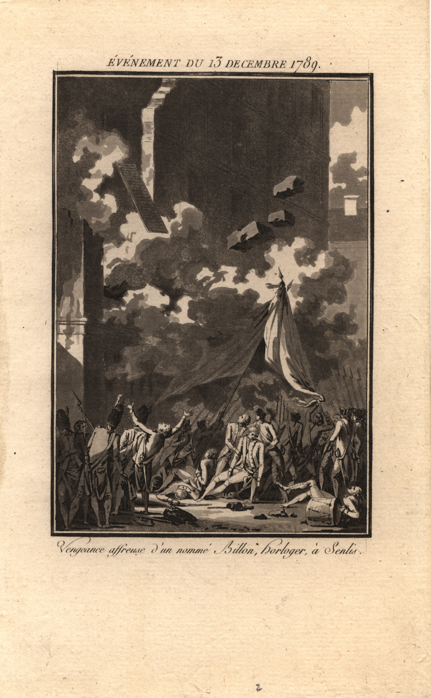 Attentat Billon à Senlis, le 13 décembre 1789 (Oise) (titre factice)