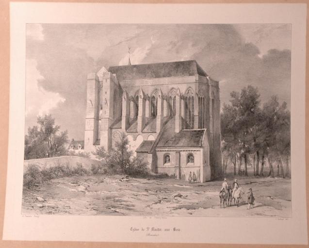 Eglise de Saint Martin-aux-Bois (Oise)