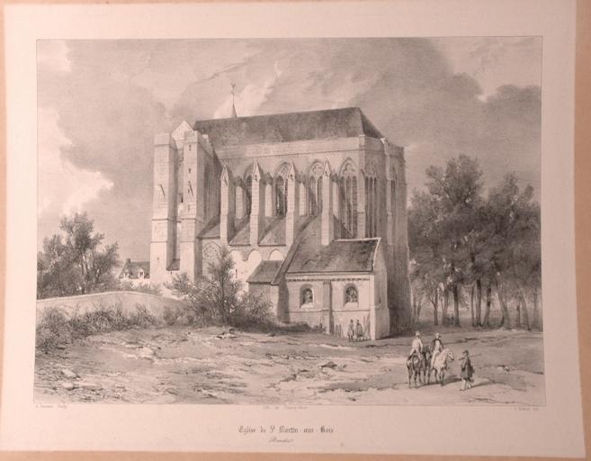 Eglise de Saint Martin-aux-Bois (Oise)