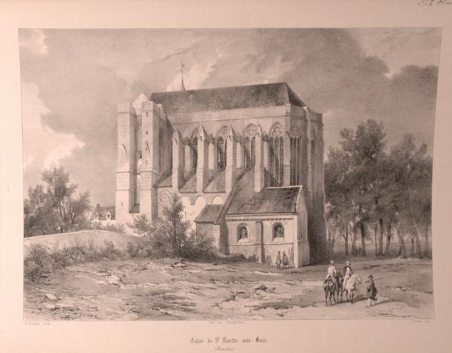 Eglise de Saint Martin-aux-Bois (Oise)