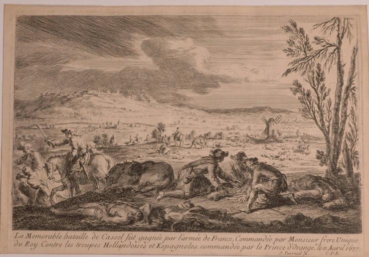 La bataille de Cassel, 11 avril 1677 (titre factice)